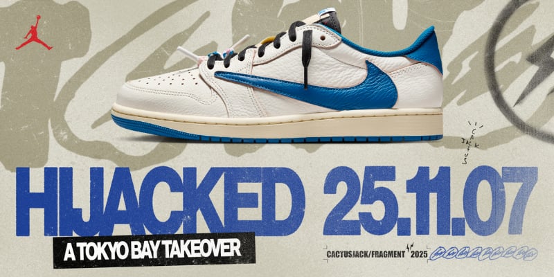 Travis Scott Announces Tokyo Event For Upcoming fragment design x Jordan 1 Low Collab