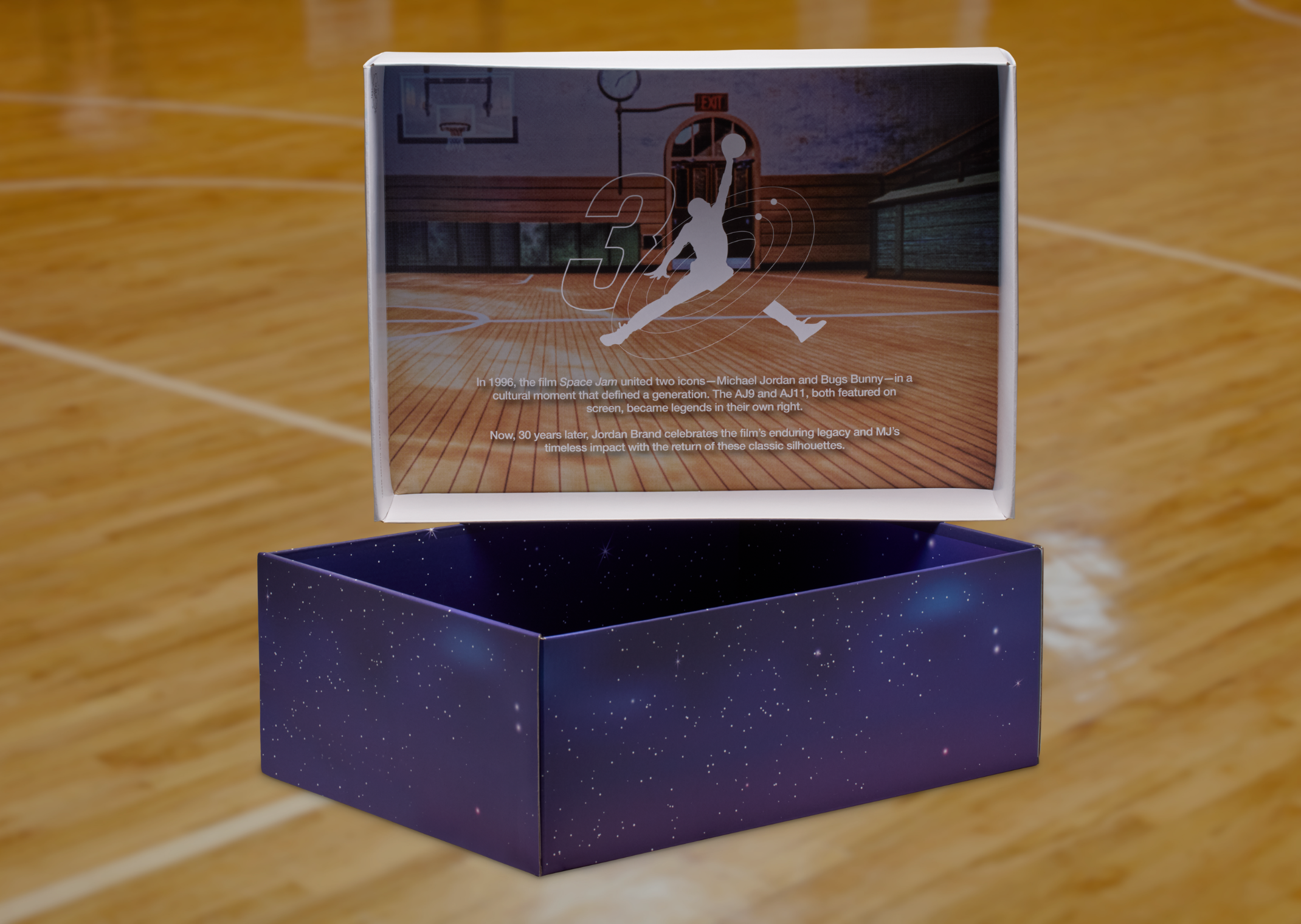 Air Jordan 9 Retro Space Jam (2026) Packaging