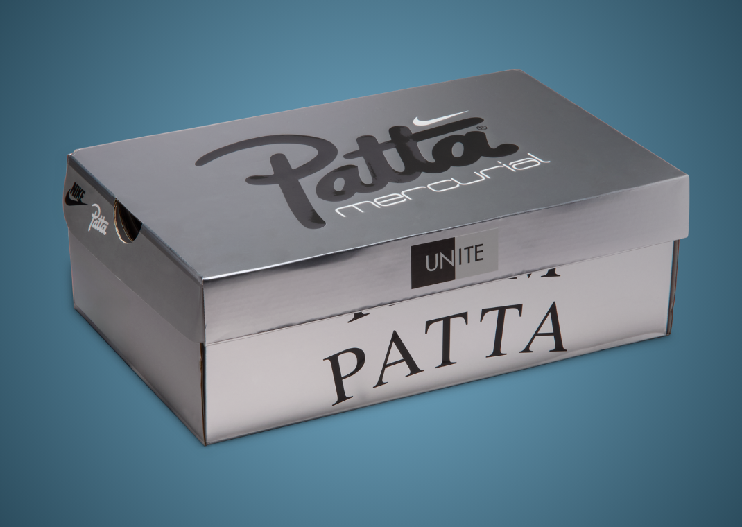 Patta x Nike Mercurial Zoom Vapor 16 Elite FG Waves Pack Aqua - Box