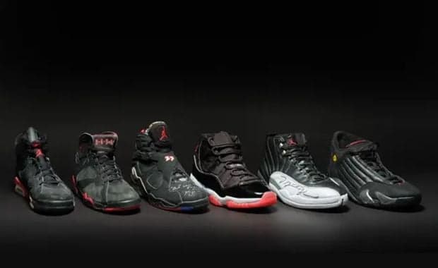 All Six Of Michael Jordan’s Championship-Worn Air Jordan's Sell for $8 Million