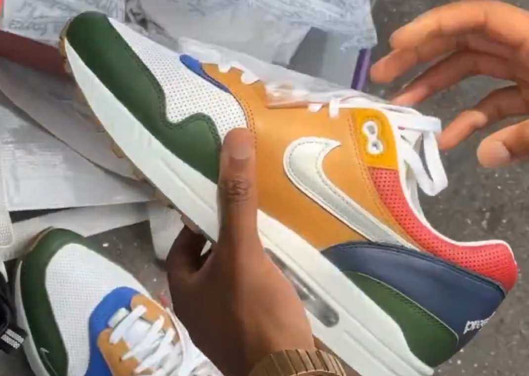 Premium Goods x Nike Air Max 1 White Forest Green