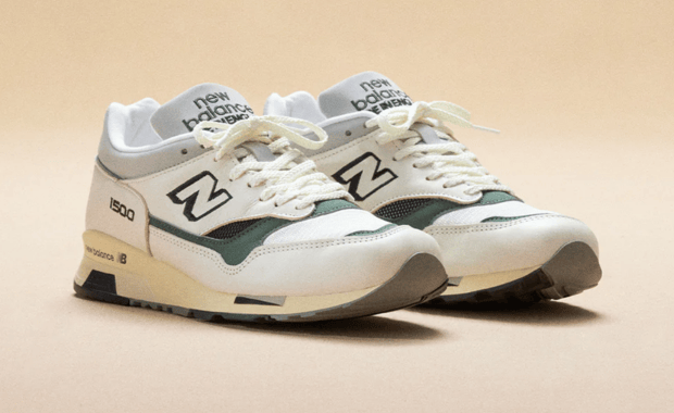 New Balance 1500 Made in England White Cilantro