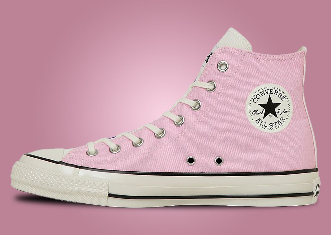 Doraemon x Converse All-Star Aged FP Hi Blue Pink Medial
