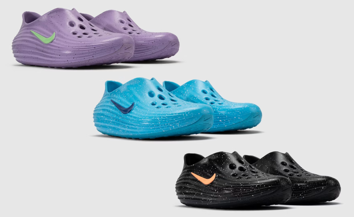 The Whitaker Group’s Latest Nike Collab is a Paint Splatter Pack of ReactX Rejuven8 Slides