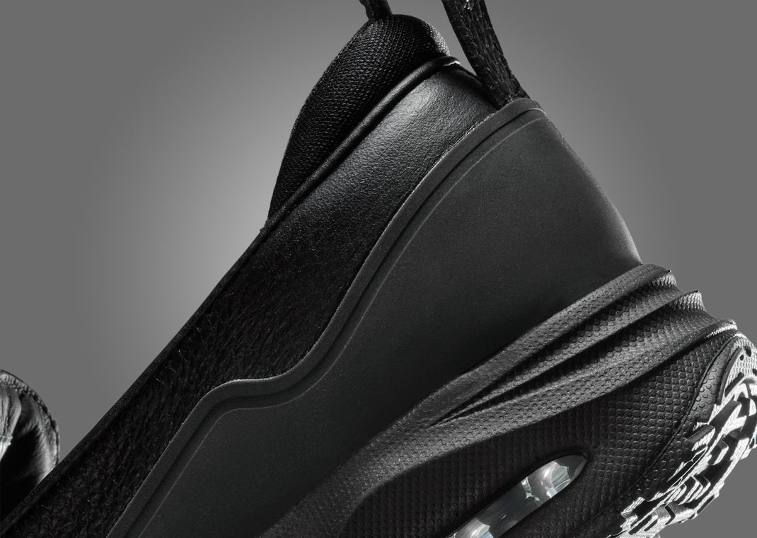 SWDC x Nike Air Max Phenomena Loafer Triple Black (W) Heel Detail