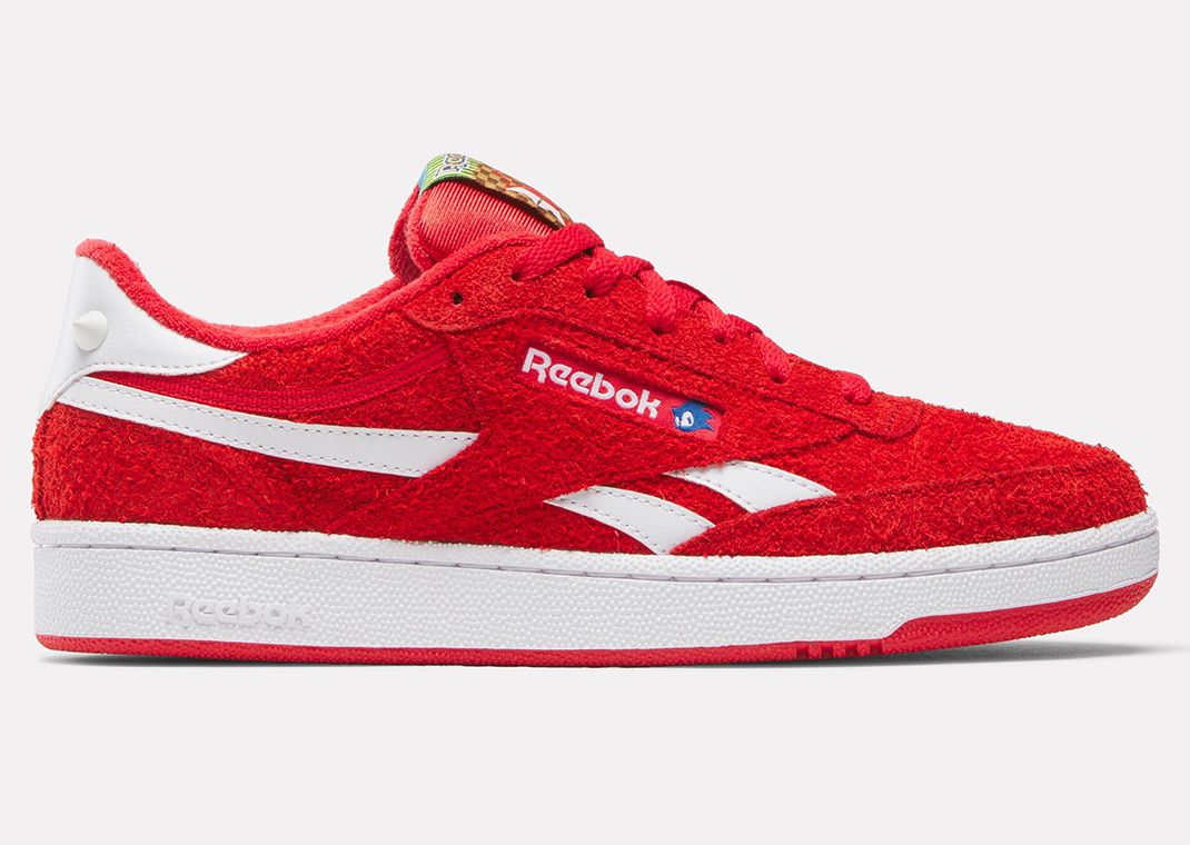 Sonic the Hedgehog 3 x Reebok Club C Revenge Knuckles Lateral