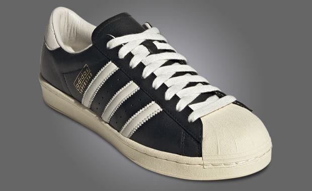 The adidas Superstar Vintage Made in Germany Core Black Core White Releases Summer 2025