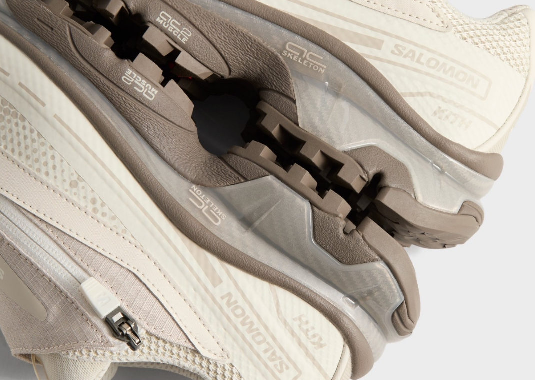 Kith x Salomon XT-Voyager 2 Vanilla Ice Detail