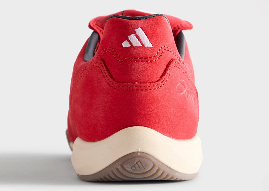 Kith x adidas Predator 2002 IC Red White Heel