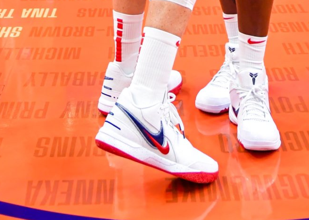 Diana Taurasi in the Nike LeBron NXXT Gen AMPD Team USA PE