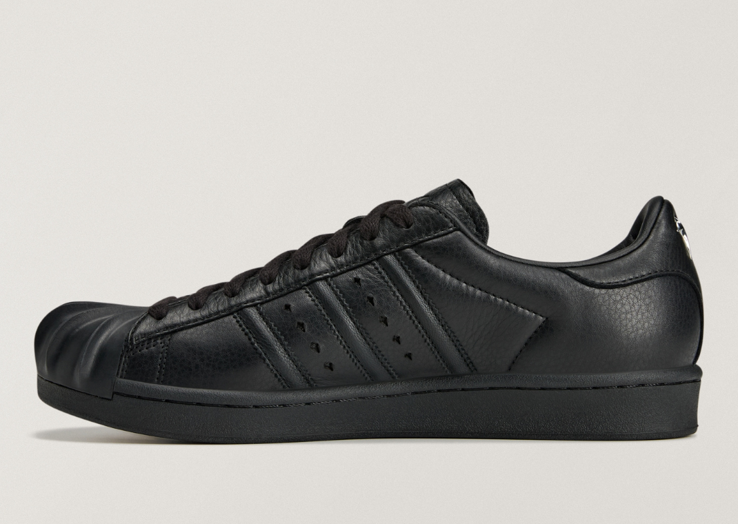 Thug Club x adidas Superstar Vintage Core Black - Medial