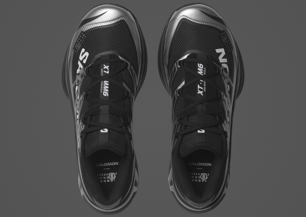 MM6 Maison Margiela x Salomon XT-MM-6 Black Silver Top