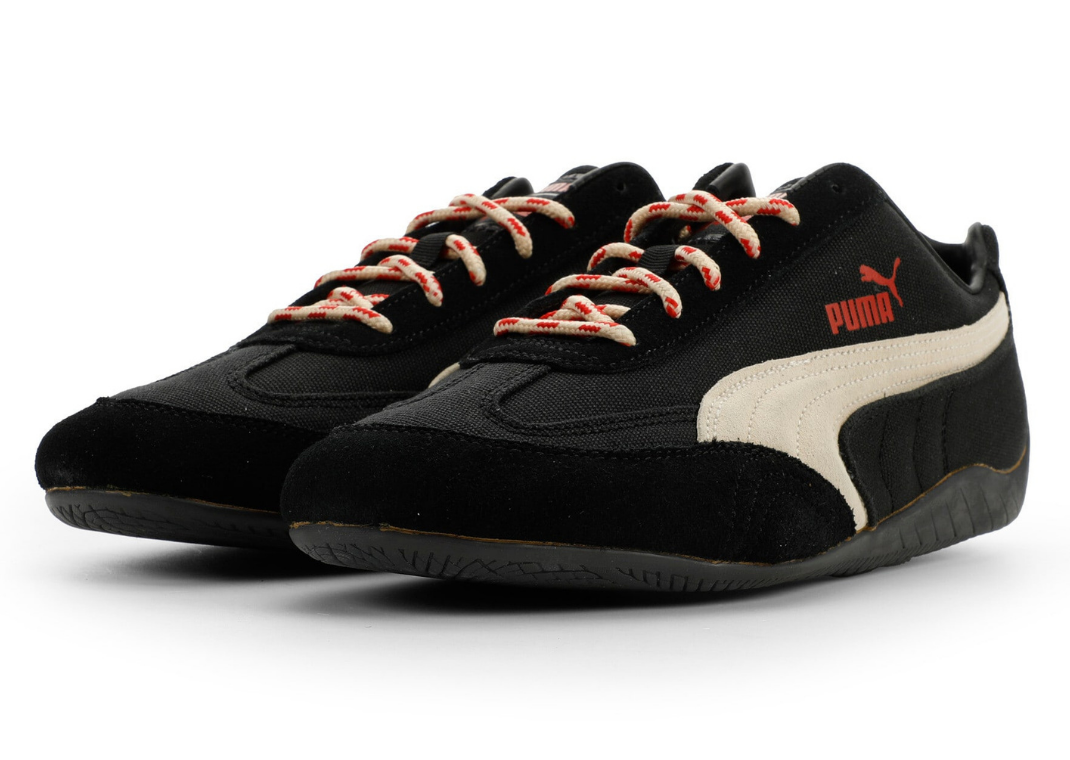 Nahmias x Puma Speedcat Black Canvas - Angle