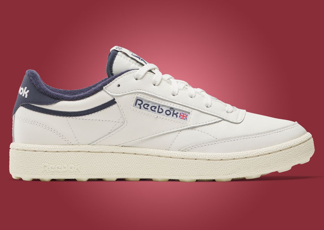 Reebok Club C Golf White Navy Lateral