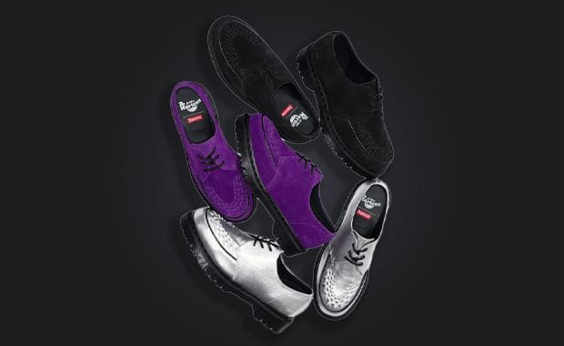 The Supreme x Dr. Martens Ramsey Creeper Pack Releases November 2023