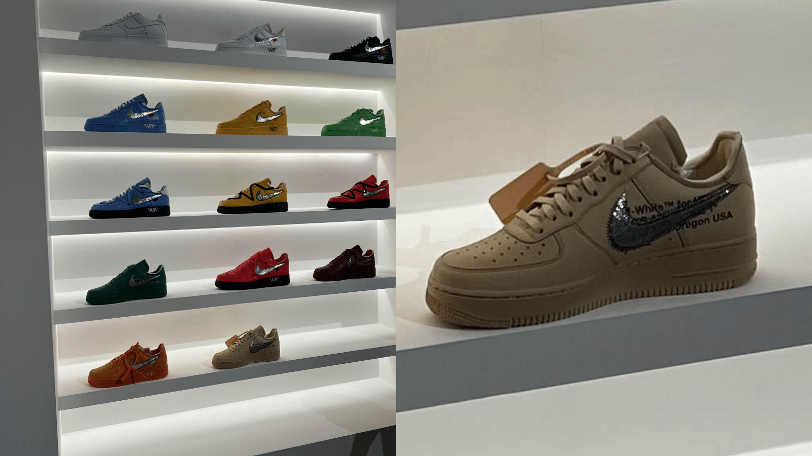 The Off-White x Nike Air Force 1 Low Sesame is Releasing Fall 2025