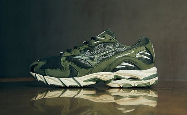 East Meets West With The Maharishi x Mizuno Wave Rider 10 Fire Phoenix