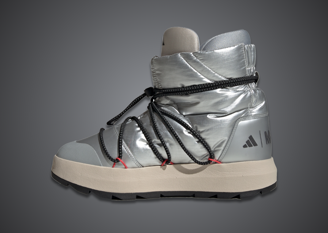 Moon Boot x adidas Ace Mid Core Silver - Medial