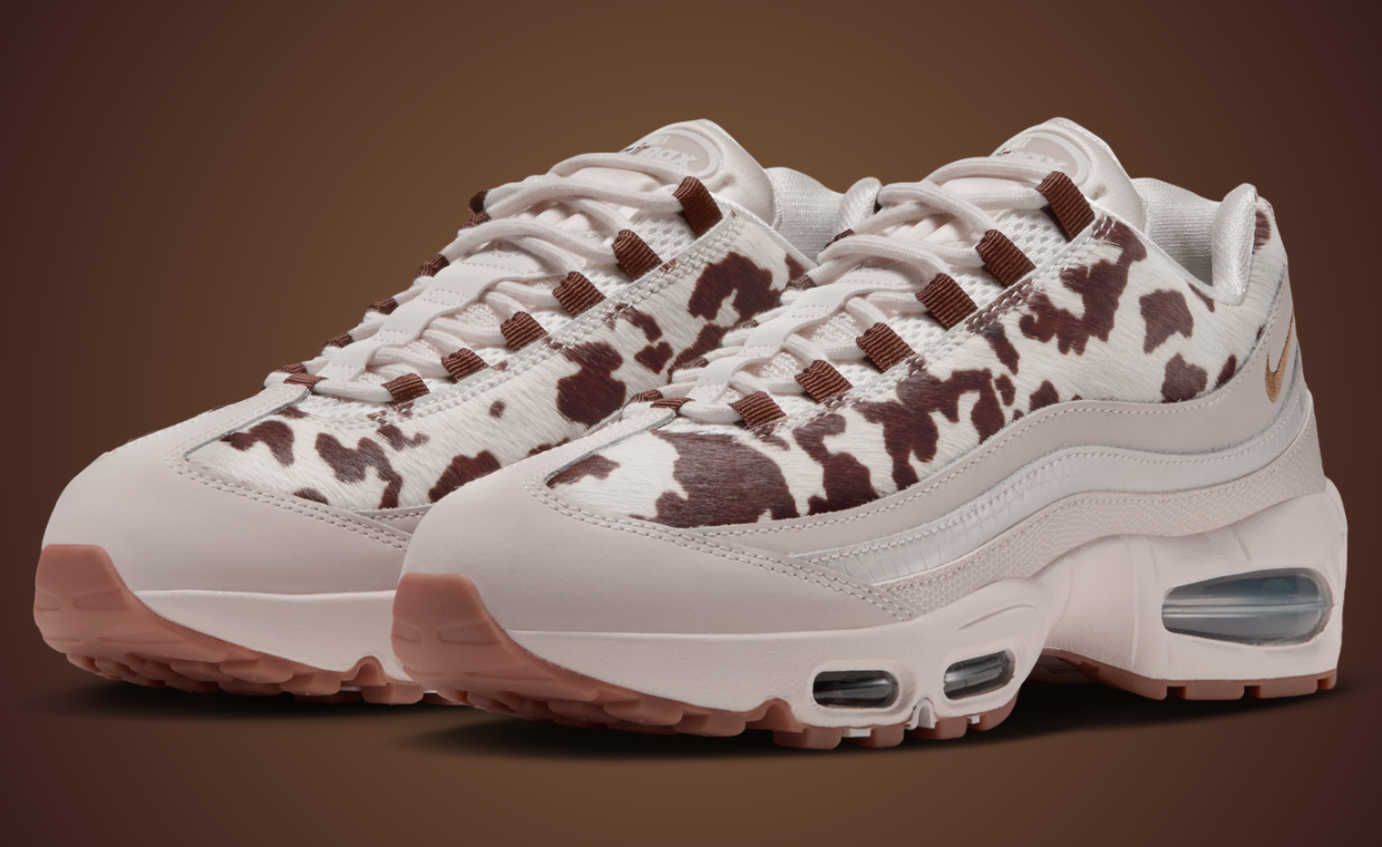 Official Images of the Air Max 95 Big Bubble Cow Print Have Moo-ved In