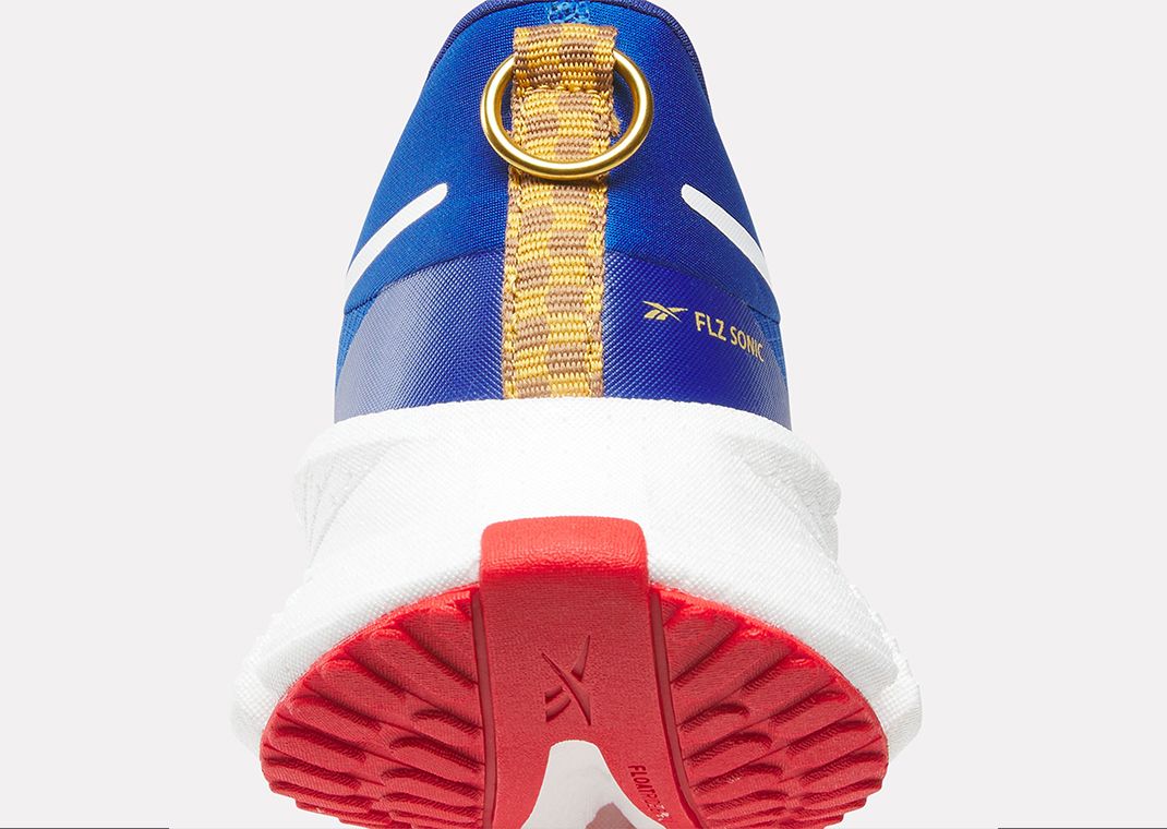 Sonic the Hedgehog 3 x Reebok Floatzig 1 Sonic Heel Detail