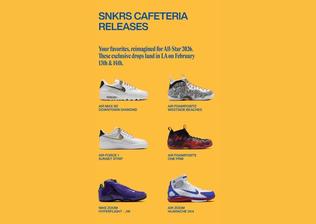 Nike All-Star Weekend Locations & Exclusive Drops