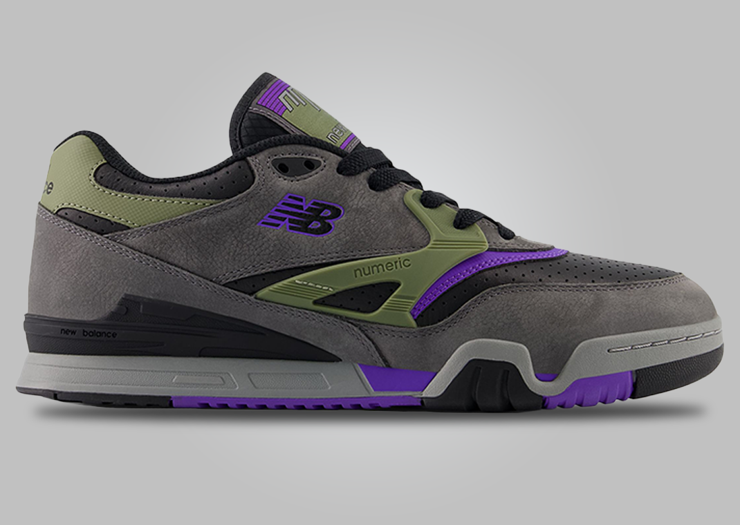 New Balance Numeric 770 Grey/Purple - Lateral
