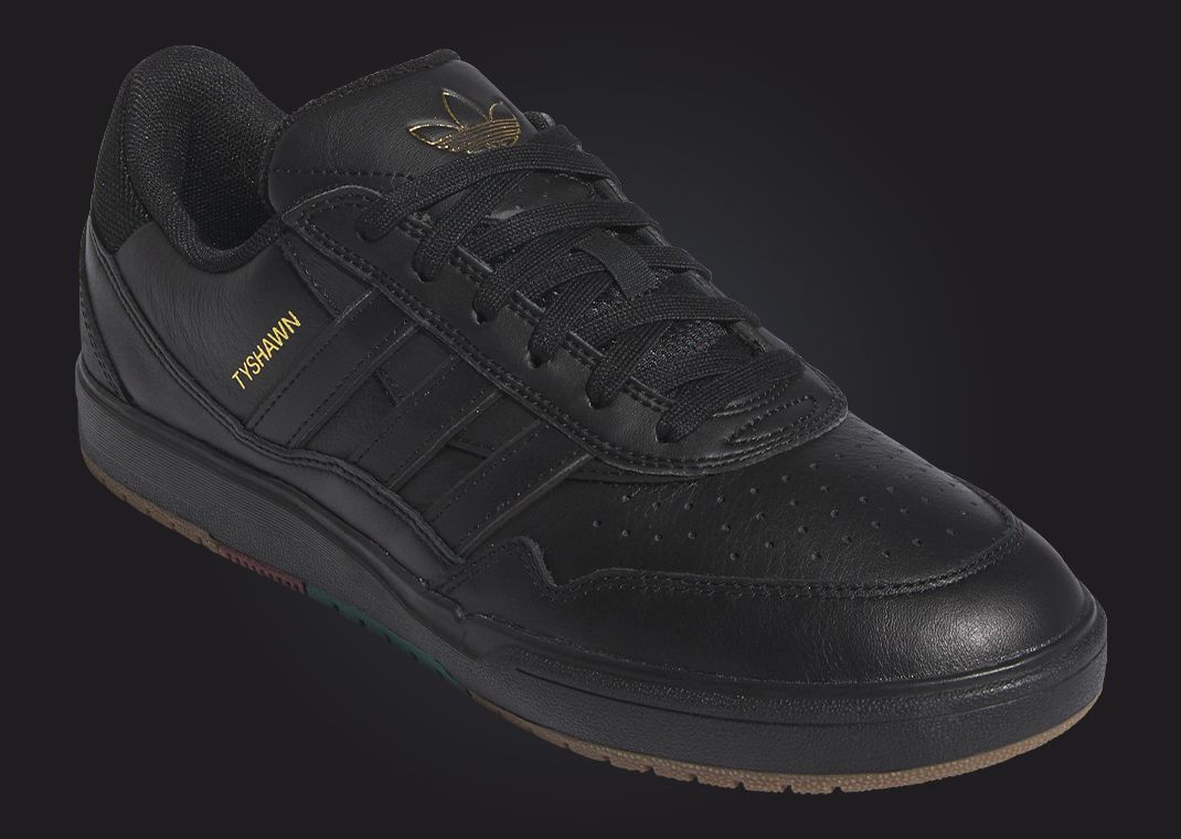 adidas Tyshawn II Black Angle