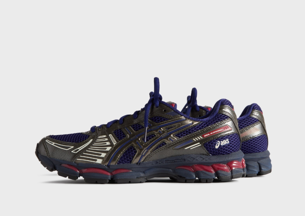 Kith x Marvel vs. Capcom x Asics Gel-Kayano 12.1 Captain America vs. Guile Lateral