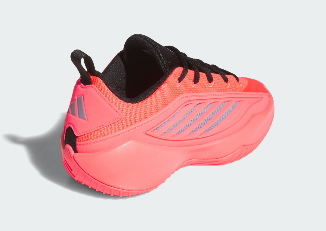 adidas Believe That 1 Clay Red (GS) - Heel Angle