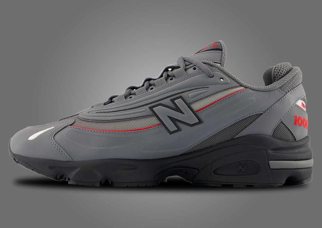 New Balance 1000 Grey Red Medial