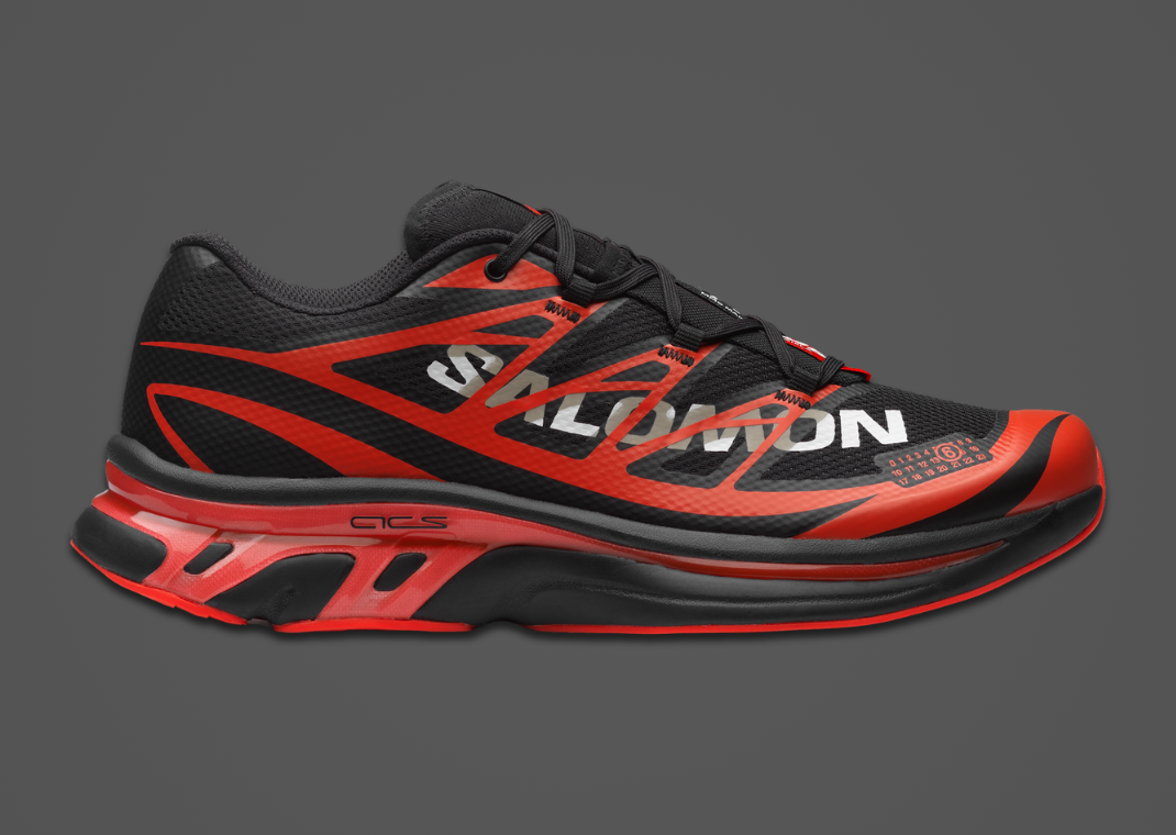MM6 Maison Margiela x Salomon XT-MM-6 Black Cherry Tomato Lateral