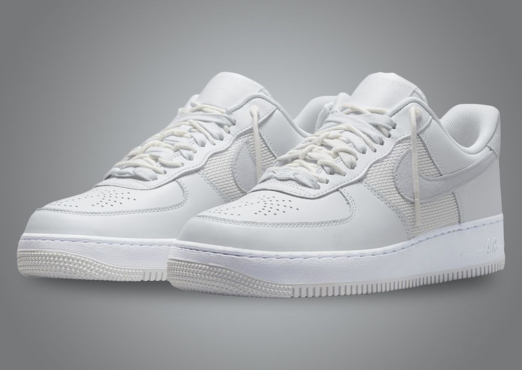 The Slam Jam x Nike Air Force 1 Low Pack Is A Monochromatic