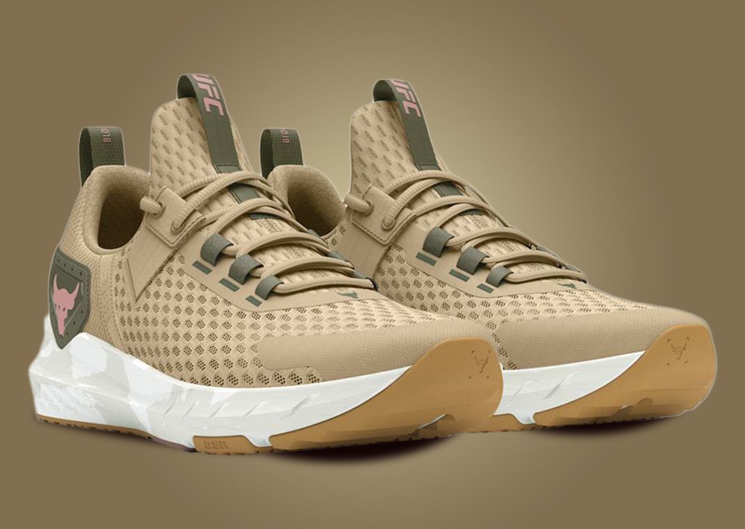 UFC x Under Armour Project Rock BSR 4 Tan