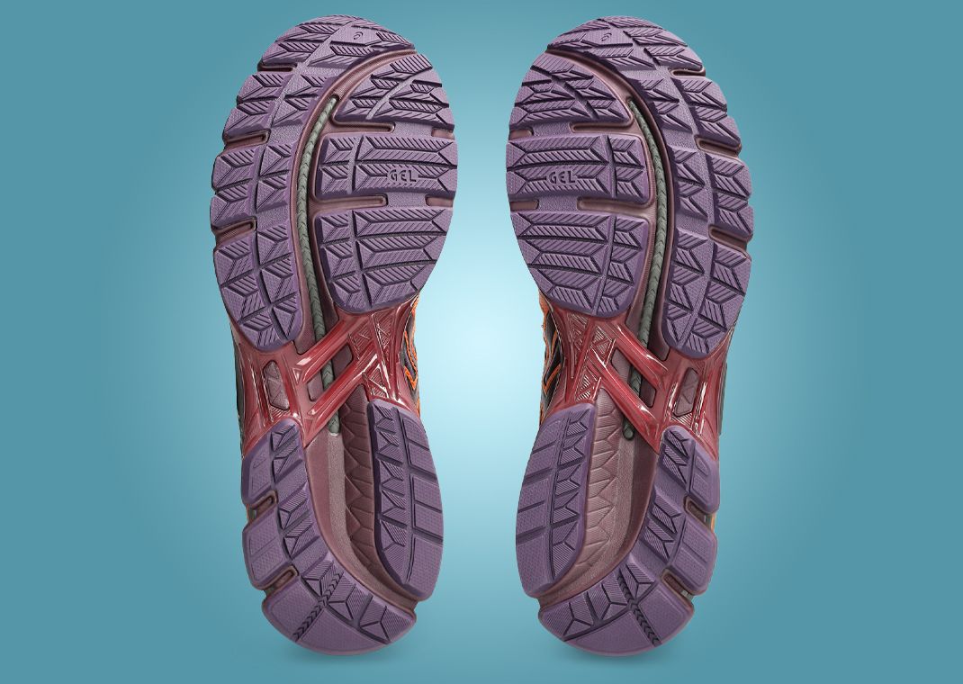 Kiko Kostadinov x Asics UB10-S Gel Kayano 20 Plum Beet Juice Outsole