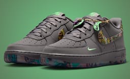 Artist Andrea Bergart Brings Swirling Paint Patterns to a Kids-Exclusive Air Force 1