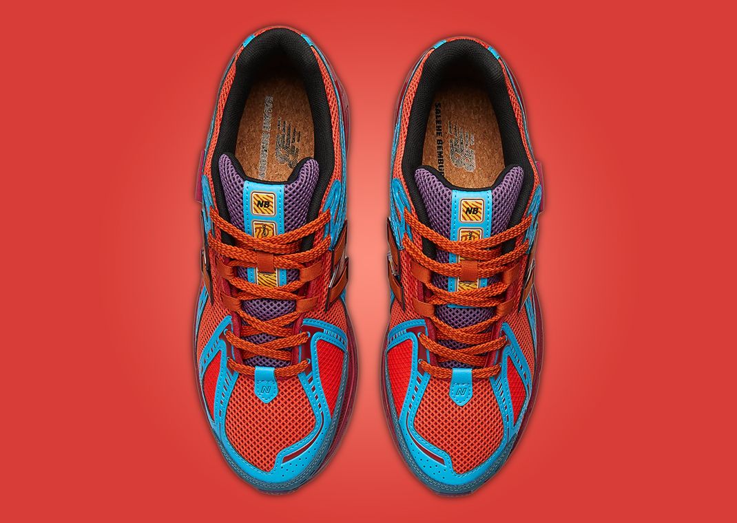 Salehe Bembury x New Balance 1906R Heat Be Hot Magma Top