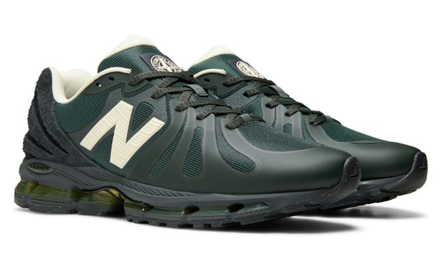 Official Photos of the Green Stone Island x New Balance 1890 Bring the Collab Into Focus