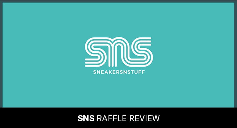 Sneakersnstuff Raffle Review