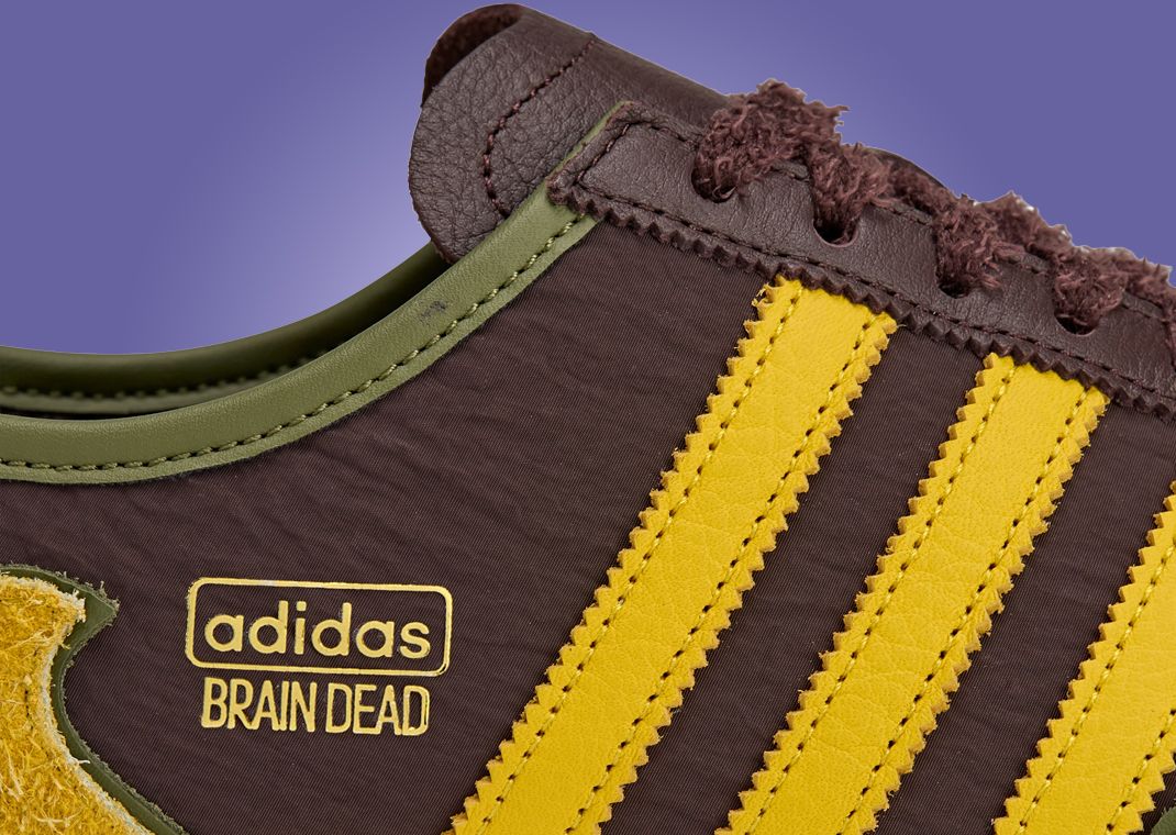 Brain Dead x adidas Japan Shadow Brown Detail