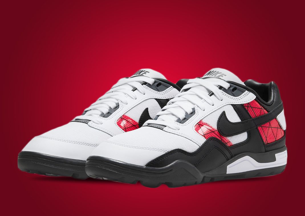 Nike Air Bo Turf White Solar Red