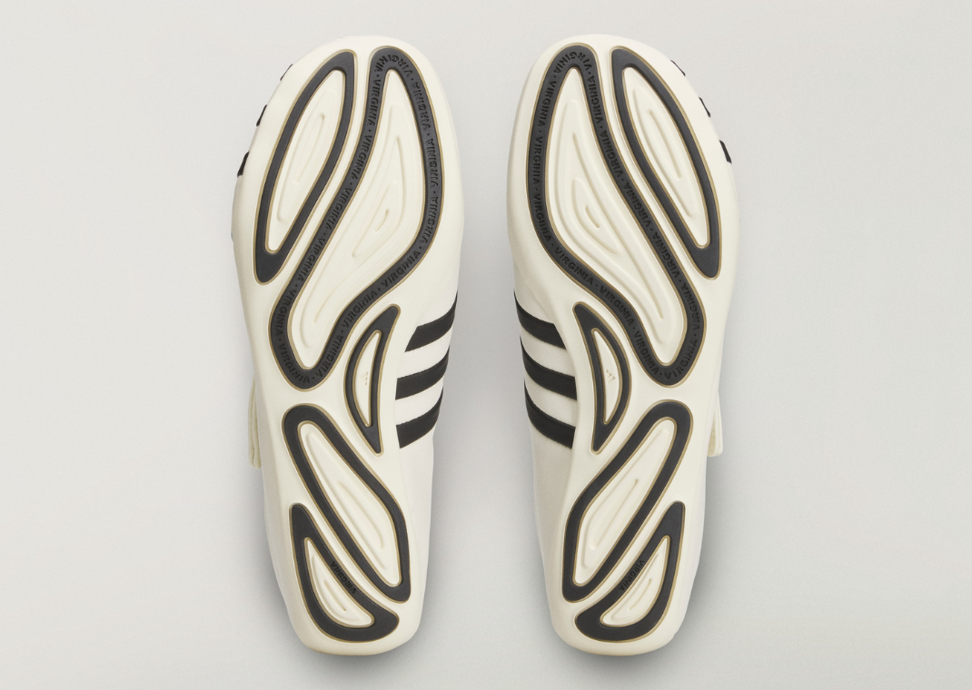 Pharrell Williams x adidas Vario Flat Earther Cream Black - Bottom