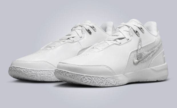 Nike LeBron NXXT Gen AMPD White Metallic Silver