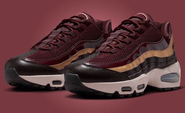 Big Bubbles Bless the Nike Air Max 95 SE Burgundy Crush