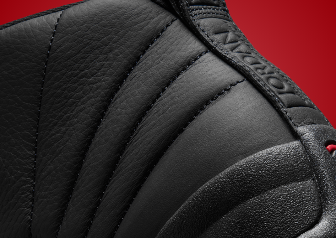Air Jordan 12 Retro Bloodline heel details