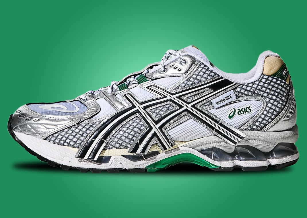 INVINCIBLE x Asics Gel-Nimbus 10.1 HTTP 404 Green