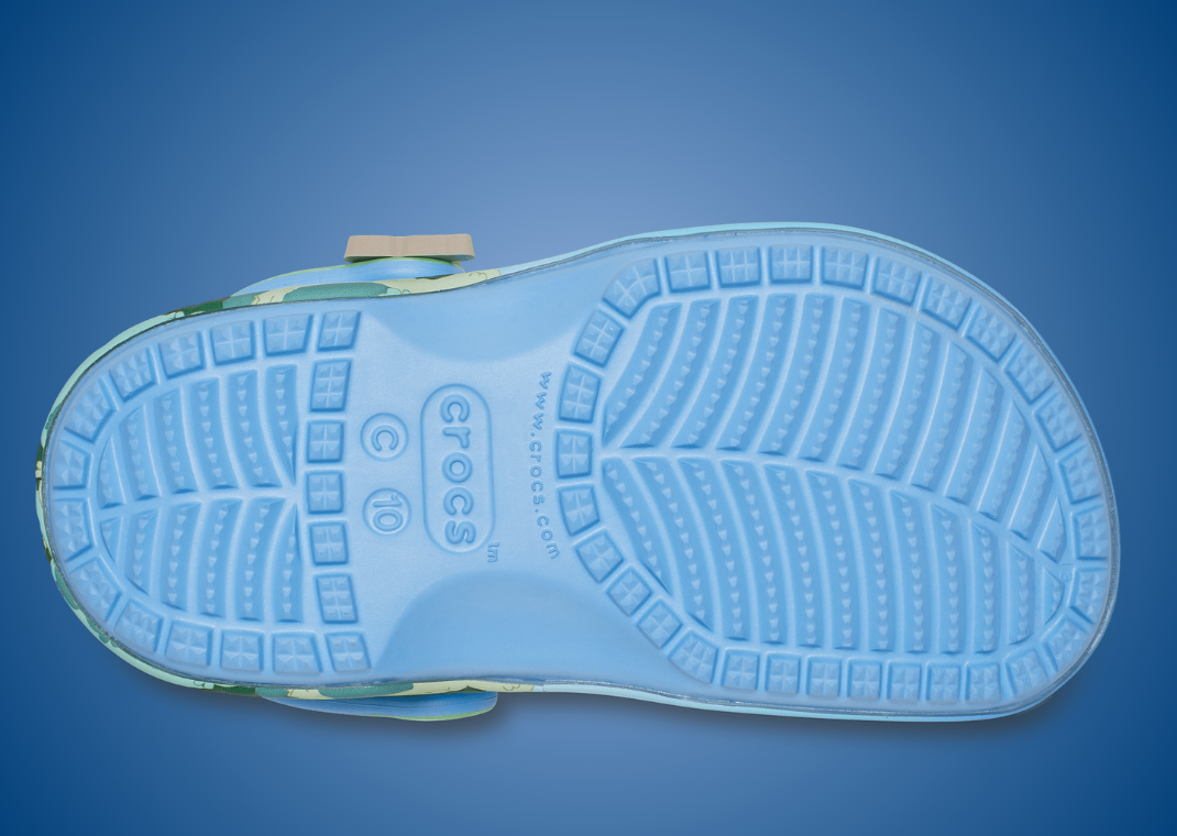 Bluey x Crocs Classic Clog Friends Blue - Bottom