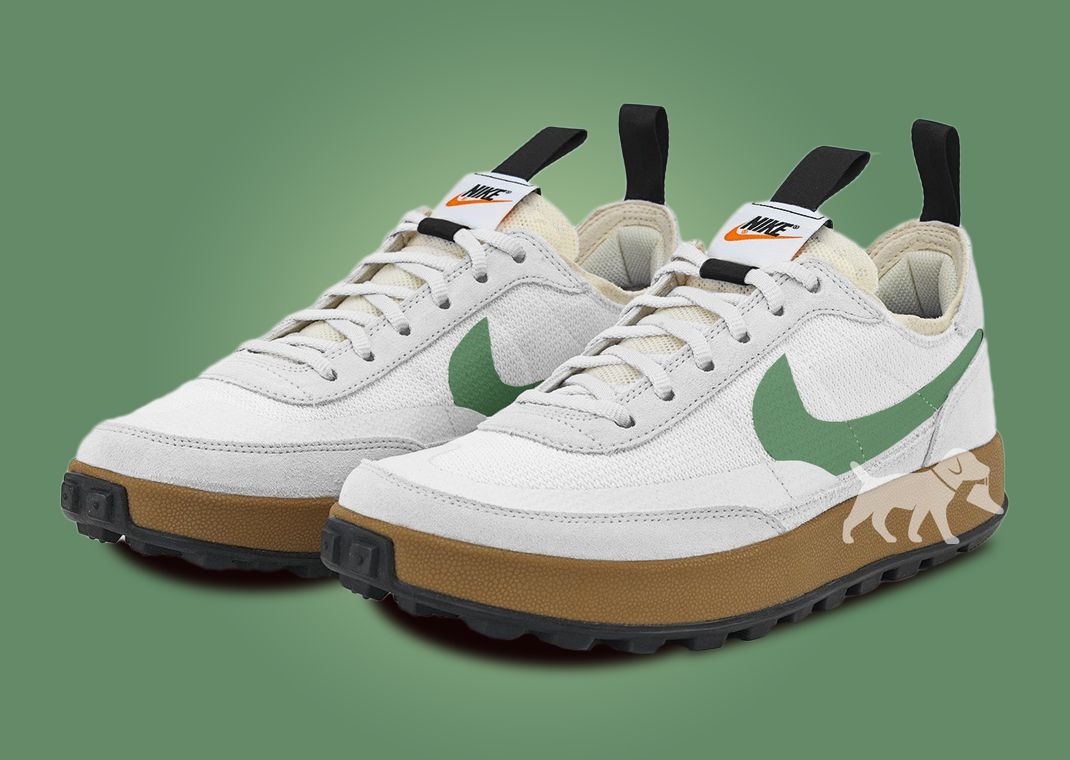 Tom Sachs x NikeCraft GPS "White Gorge Green"