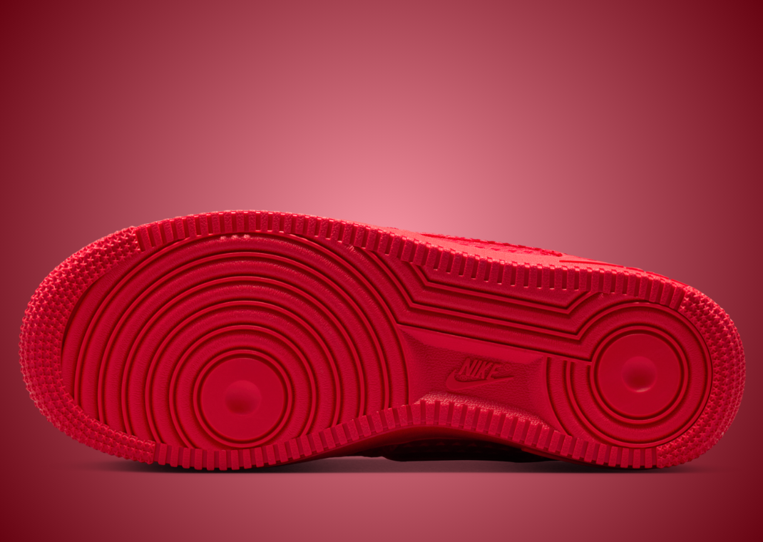 Nike Air Force 1 Low Valentine's Day University Red Outsole