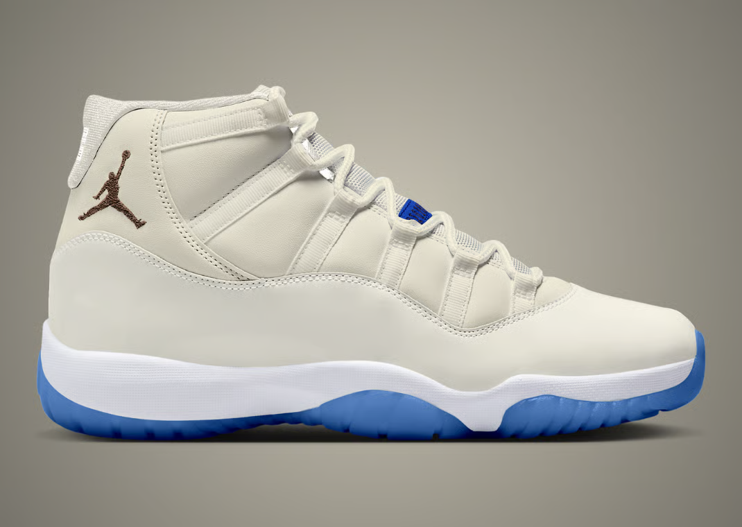 white and blue 11s release date