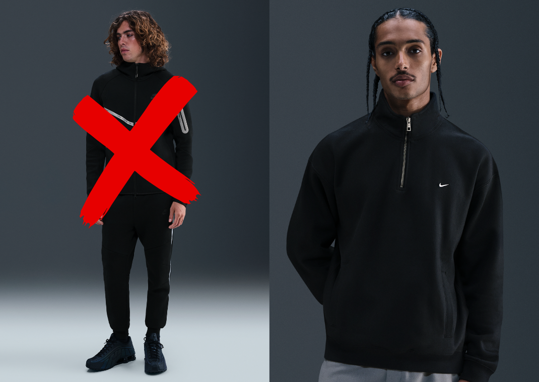 Nike Tech Fleece vs. Quarter-Zip